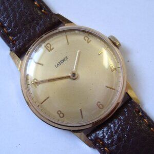 VINTAGE WIND UP CARDENCE by TIMEX ,RUN GREAT